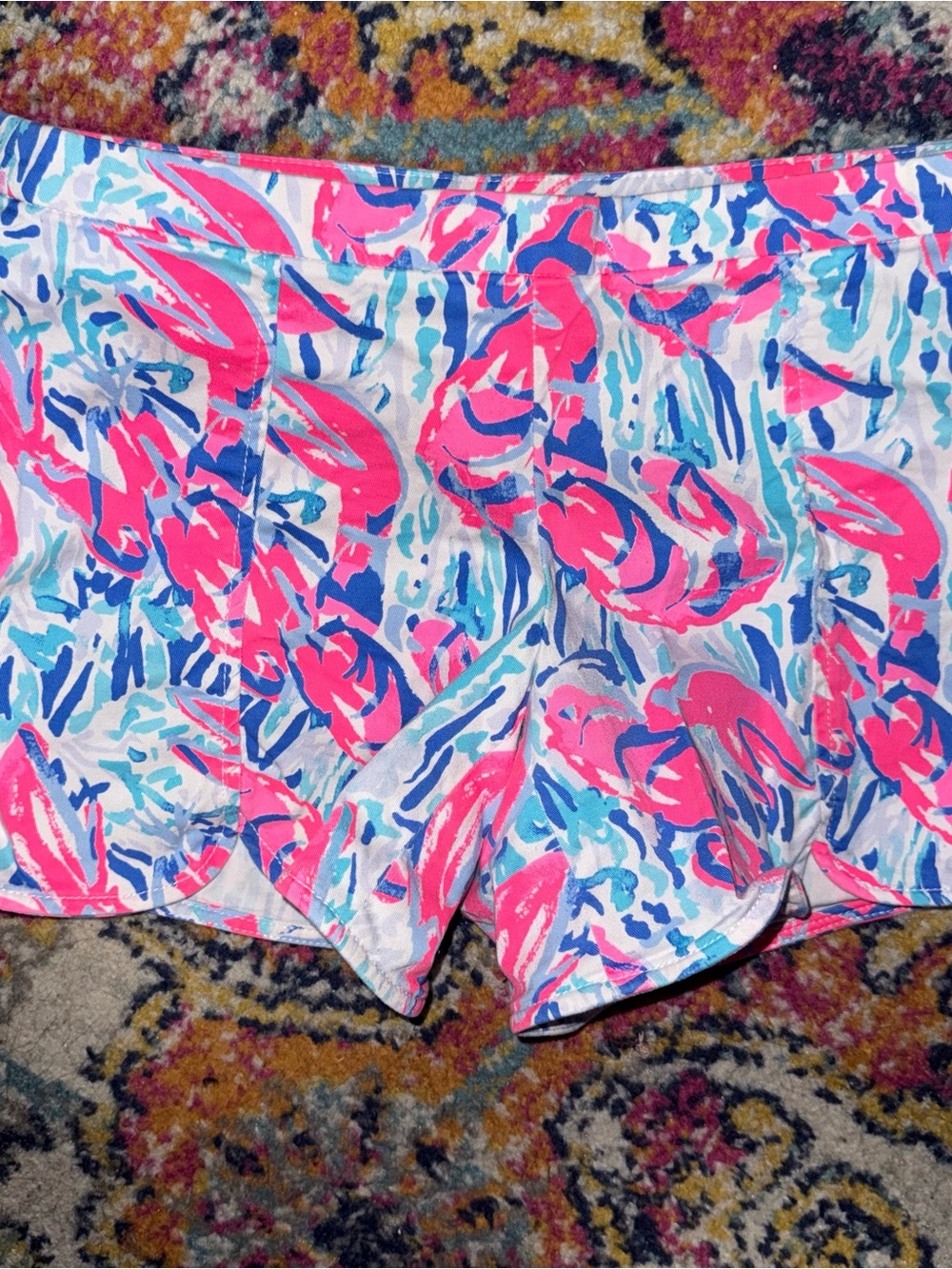 Lilly Pulitzer Hazelle Shorts in Cracked Up